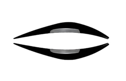 Sourcil phare voiture autocollant pour look sportif lors de vos trajets