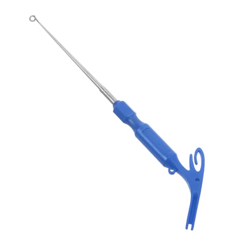 COOLHIYA Fishing Hook Remover Tool Multi Function Dehooking and Knot Tying Device for Anglers Durable Hook Extractor for All Fishing Conditions and Knot Resolution