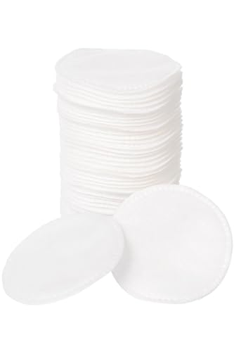 DISCOS DE ALGODÃO NATURAL PARA CUIDADOS FACIAIS 100 UNIDADES