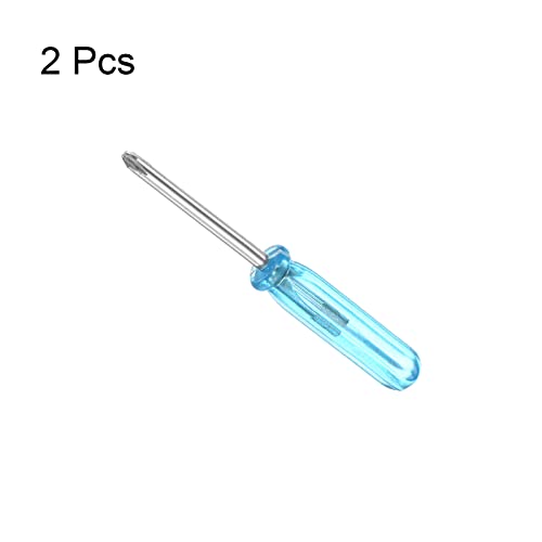 Uxcell Mini Phillips Screwdriver, 2.0Mm Cross Head 45Mm Length For Small Appliances Repair, 2 Pcs #TOP27