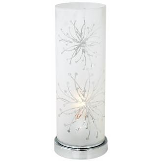360 Lighting Modern Small Accent Table Lamp 14 1/4" High Frosted White Glass Cylinder Shade Decor For Bedroom Living Nightstand Bedside Office Kids Room House Home Family #TOP9