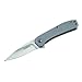 Kershaw Amplitude 2.5 (3870); Drop Point Pocket Knife with 2.5-Inch Blade in a Grey Finish; Features SpeedSafe Opening, Liner Lock and Reversible Pocketclip; 3.2 oz.