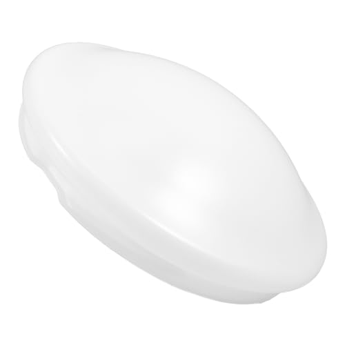 Image of Round Ceiling Light Cover Sturdy Light Fixture Shade for Versatile Home Use for Bedroom Kitchen Office and More Secure Fit and Stylish Design