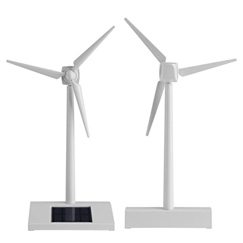 Windmühlen-Spielzeug-Wind, Mini-Solarenergie-Windmühle Spielzeug-Turbinen-Modell für Kinder-Solarenergie-Lehr Werkzeug Heim Dekoration Schreibtisch Figur Kinder-Wissenschaft