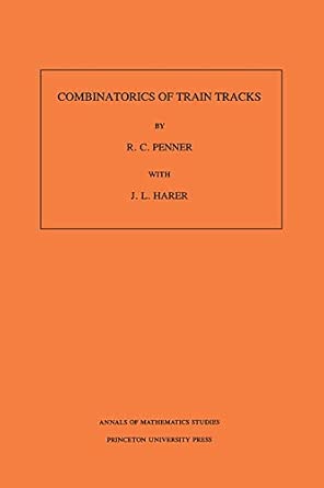 Combinatorics of Train Tracks: 125 book cover