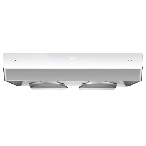 FOTILE Pixie Air UQG3602 36&rdquo; Stainless Steel Under Cabinet Range Hood, 850 CFMs Kitchen Over Stove Exhaust Vent with LED Lights Dual AC Motors, Motion Control and Touchscreen