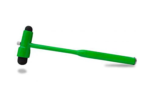 Guttek Martillo De Reflejos Neurológico Ergonómico Verde Especializado Para Pruebas Neurológicas