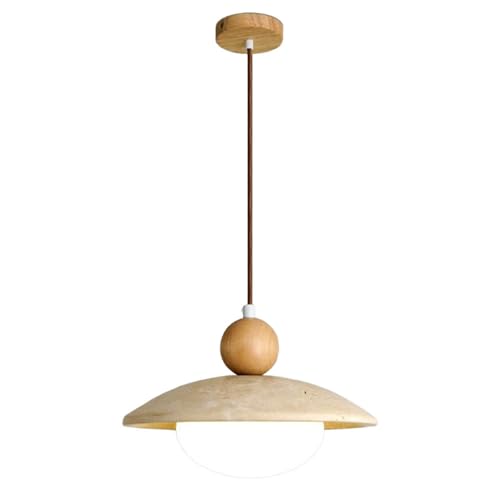 Nordic Yellow Cave Stone Pendant Light for Kitchen & Bar