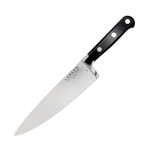 Lamson Midnight Forged 8" Wide Chef Knife #TOP21