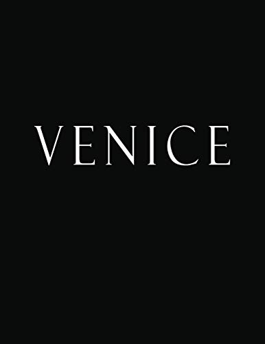 Venice: Black and White Decorative Book to Stack Together on Coffee Tables, Bookshelves and Interior Design | Add Bookish Charm Decor to Your Home | ... Your unique Fashion Design style | Venice