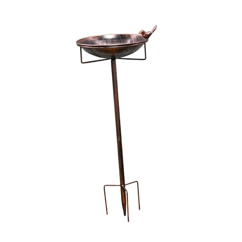 Mangeoire à oiseaux en fer forgé, accessoire décoratif de haute qualité - 8