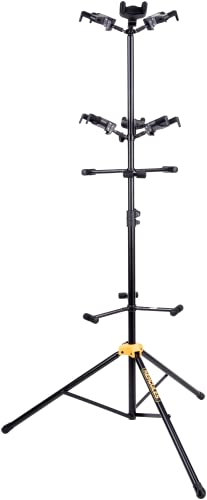 HERCULES STANDS GS526BPLUS Plus Plus Series Présentoir universel pour guitare 6 pièces Noir - Les Beatles, Paul McCartney, John Lennon, RIngo Starr, George Harrison HERCULES STANDS GS526BPLUS Plus Plus Series Présentoir universel pour guitare 6 pièces Noir