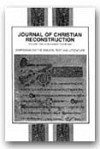 Journal of Christian Reconstruction Volume 12, #2 1989 (Symposium ON the Biblical text and Literature, Symposium ON the Biblical text and Literature) B000H94NM0 Book Cover