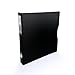 Keepfiling 11 x 14 Binder, 4-Ring, 1.5 inch D-rings, Black, Archival Safe
