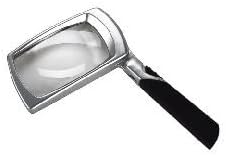 3X Designer Folding Reading Magnifier W/LED Light