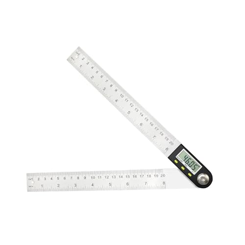 0-200/300mm デジタル分度器 角度定規 角度計 角度ゲージ 測定ツール(5322-300)