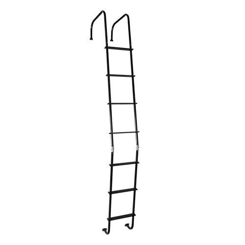 Quick Products QP-ERLB Universal Exterior RV Ladder – Black
