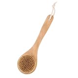 Brosse de massage pour le bain : fabriquée avec des matériaux sûrs, cette brosse exfoliante est utile et excellente, et durera longtemps. brosse pour le dos