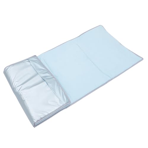 Matelas de sommeil pour tout-petits bleu et portable pour la sieste en crèche