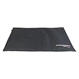JACK AND VANILLA - Coussin de Cage pour Chien Waterproof - Tapis de Couchage Panier et Lit Imperméable, Antidérapant, Tout Confort pour Petits à Grands Chiens - Couleur Gris Foncé, XL, 104 x 68 cm