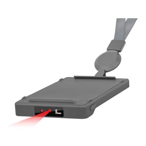 OBZ Portable Bluetooth Barcode Scanner, Wearable Card Style Bluetooth & 2.4G Wireless Bar Code Scanner, Samll 1D 2D QR Code Scanner Work with iOS, Windows, Mac OS, Android, Phone, Tablet or Computers Cover