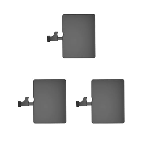 Supports de microphone à pince pour trépied d'enregistrement en lot de 3 pièces