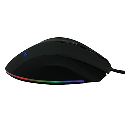5000 DPI Gaming Mouse RGB Backlit for Computer/PC/Laptop, USB Wired Mouse, 8 Adjustable DPI Levels with 8 Buttons
