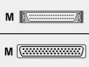 Pc Accessories - Connectors Pro 3 Feet SCSI-2 HD50 to DB50 HPDB50 to CN50M/M, DB50 Male to HD50 Male 3\' RS232, SCSI Cable, 3-FT