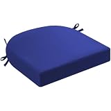 Dazzluxe Cojines De Silla De Exterior, Cojín Impermeable De Silla De Patio, Cojín De Asiento De Cocina Antideslizante, Almohadillas De Silla Engrosadas para Silla De Comedor,Royal Blue,16.9'x16.9'