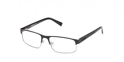 Monture optique Timberland TB50092 homme rectangulaire en noir mat