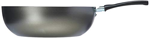 Wok com Tampa Garlic, 28 cm, Grafite, Brinox