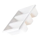 EPIGEIST Caja Organizadora de Zapatos Vertical de Plástico Duradera Diseño Simple y Polvo Almacenamiento Espacioso para Armarios y Zapateros el Hogar Color Blanco