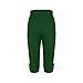Sinzelimin Womens Yoga Leggings Capri Pants Fashion High Waist Solid 3/4 Wide Leg Sweatpants Gym Workout Fitness Crop Trouser Army Green XX-Large