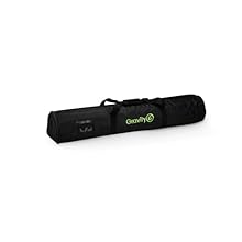 Robust, water-repellent 1680D nylon 15 mm foam padding for optimal protection Padded dividers for organized, separate storage Reinforced stress points with ergonomic carry handle Fits three microphone stands with double zip access