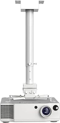 TV Mount Stands TV Projector Bracket,Multifunctional Extended Adjustable Fixed Hanging Hanger Wall Brackets,White 0.5 1M