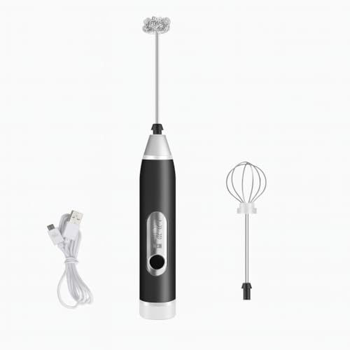 Mini Mixer Elétrico Recarregável Multiuso para Bebidas e Ovos