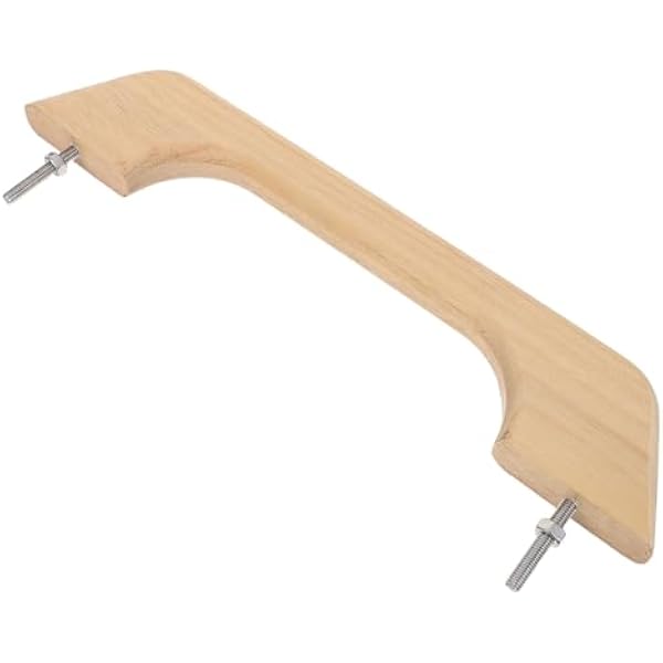 BETOOKY Drewniany Uchwyt Do Szuflad Rv Ergonomiczny Uchwyt Meblowy z Drewna Teakowego Łatwy Montaż Wymiana Uchwytu Do Szafki Kamperze Przyczepie Kempingowej i Jachcie