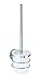 Produktbild WENKO 21787100 Turbo-Loc Edelstahl WC-Garnitur - WC-Bürstenhalter, Befestigen ohne bohren, Edelstahl rostfrei, 10 x 37 x 12,5 cm, Glänzend