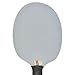 Zxpjkyu Table Tennis Racket Blade Iron Bottom Plate Sturdy Wood Handle Athlete Pingpong Racket Blade for Game Casual Playing Indoor, Horizontal Board