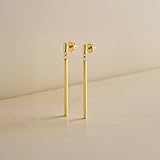 Carissima Okrągłe kolczyki wiszące z 9-karatowego żółtego złota