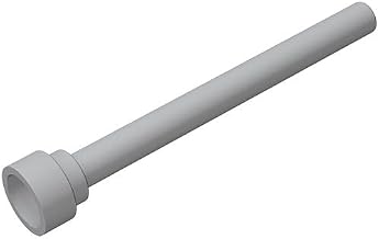 90 Piece Antenna 4H - Round Top, Light Gray, Compatible with Lego Parts and Pieces