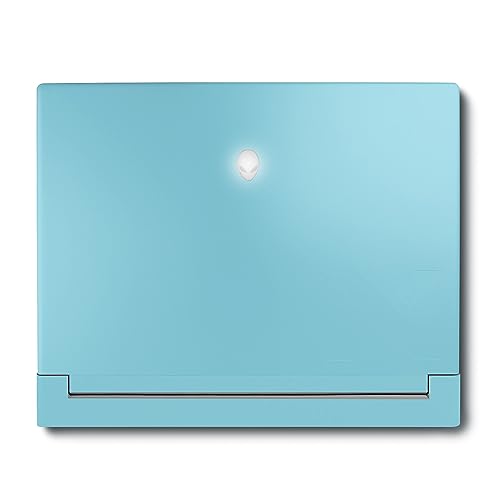 Image of MightySkins Skin Compatible with Alienware X16 R1 (2023) Full Wrap Kit - Solid Baby Blue | Protective, Durable, and Unique Vinyl Decal wrap Cover | Easy to Apply & Change Styles | Made in The USA