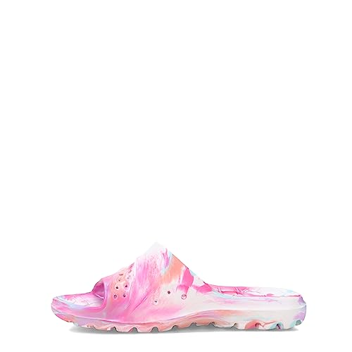 Skechers Foamies HoganColor Splashed 86781L Girls ToddlerYouth Sandal 5 M US Big Kid LavenderMulti