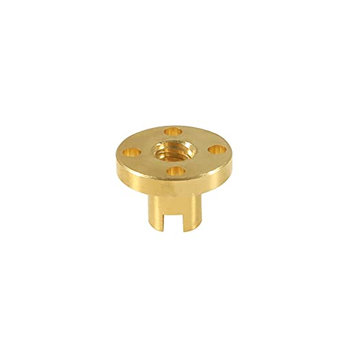 Lysee 3D Printer Parts & Accessories - 3D Printer Parts T8 Anti Backlash Spring Loaded Nut Elimination Gap Nut for 8mm Acme Threaded Rod Lead Screw CNC Nut - (Size: Lead 8mm)