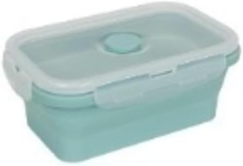 Xiraivke 4 点セット 弁当箱 シリコンランチボックス 折りたたみ式多機能 スクエア型 350ml/550ml/850ml/1200ml 電子レンジ・冷凍庫・オーブン対応 弁当密閉保存容器