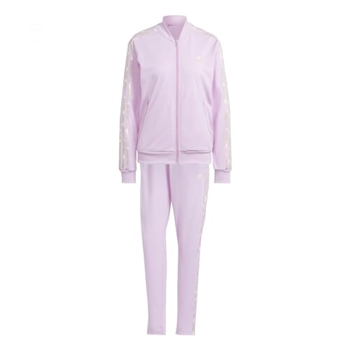 adidas Mujer Essentials 3-Stripes Track Suit, bliss lilac/MULTICOLOR, L