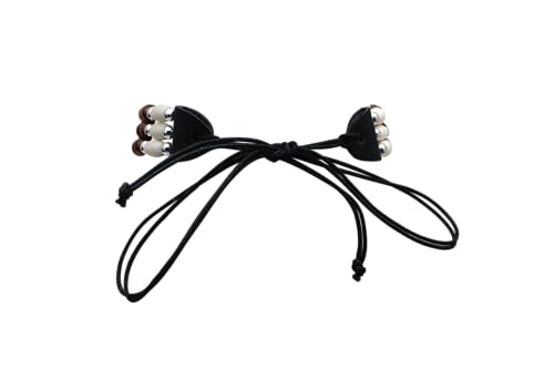 outROAR Gear Native Style Bone Choker Necklace- Three Row American Indian Inspired Regalia - Brown/Beige2