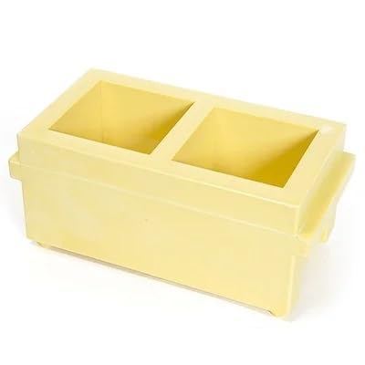 Cubiera in poliuretano per provino in calcestruzzo doppio posto 10x10cm
