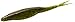 Zoom 023054 Super Fluke Bait, 5 1/4-Inch, 10-Pack, Watermelon Red