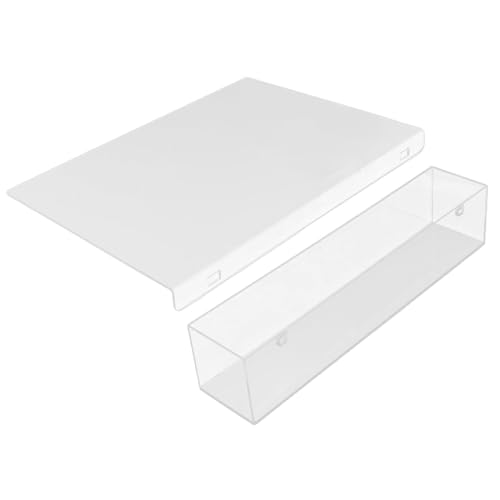 Planche à découper acrylique de qualité supérieure avec bac à déchets